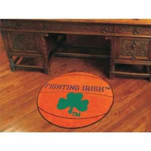 BSS   Notre Dame Fighting Irish NCAA Basketball Round Floor Mat (29 