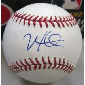  Autographed Ryan Kalish Baseball   Official Ml W coa 