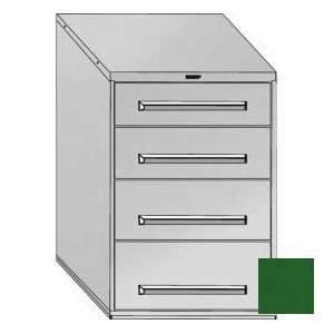  Equipto 30W Modular Cabinet 44H, 4 Drawers, No Lock 