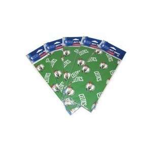 Pro Specialties Celtics Team Logo Gift Wrap   5 Pack  
