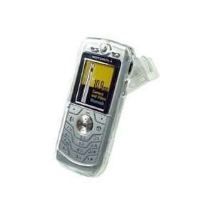 com Motorola SLVR L6 Clear Crystal Case with Swivel Clip Cell Phones 