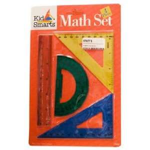  Kid Smarts 4 piece Math Set Arts, Crafts & Sewing