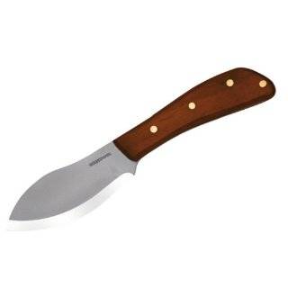 Condor Tool and Knife Nessmuk Knife, Wood Handle, Leather Sheath