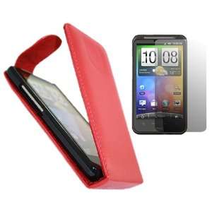  iTALKonline RED FlipMatic Easy Clip On Vertical Cover 
