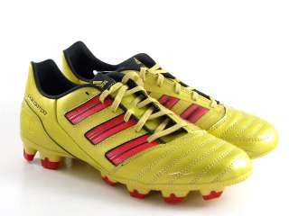 Adidas Predator Absolion FG David Beckham DB Gold/Red Soccer Cleats 