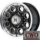 20 Black AO Bunker Wheels Rims 8x180 8 Lug Chevy GMC 2500 2011 2012