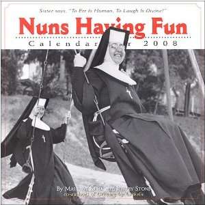  Nuns Having Fun 2008 Wall Calendar