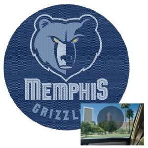 NBA Memphis Grizzlies Decal   Perforated  Sports 