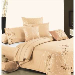   EMBROIDERED OVERSIZED QUEEN COTTON COMFORTER SET