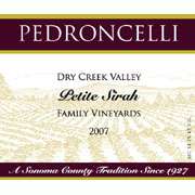 Pedroncelli Family Vineyard Petite Sirah 2007 