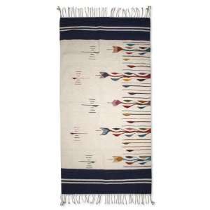    Zapotec wool rug, Morning in Spring (2.5x5)