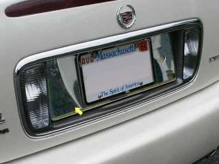 2000 2005 Cadillac DeVille 1pc License Plate Trim  