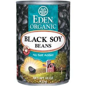  Eden Foods Organic Black Soy Beans    15 oz Health 