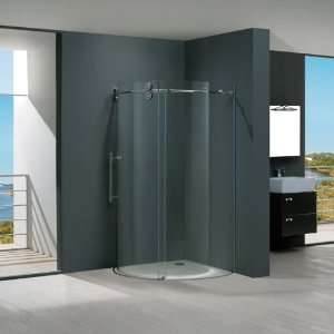   Shower Enclosures 40 x 40 Frameless Round 5/16 Clear or Frosted