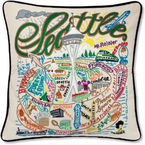  Seattle Washington Pillow