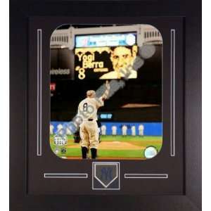 com Yogi Berra New York Yankees MLB Framed Photograph Yankee Stadium 
