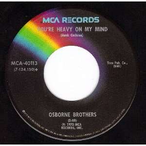  Youre Heavy On My Mind/Blue Heartache (VG 45 rpm 