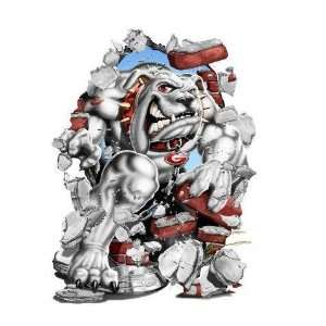  Georgia Bulldogs Wallcrasher Wall Decal   Mascot 5 