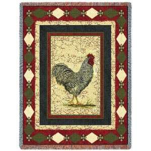 Le Coq Throw   70 x 54 Blanket/Throw