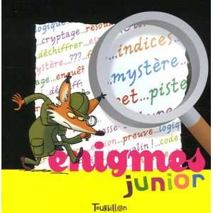  Enigmes Junior (French Edition) (9782848011998) Peter Box Books