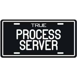  New  True Process Server  License Plate Occupations 