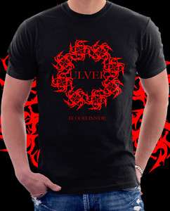 New ULVER Blood Inside Rock Band Black T shirt S   XL  