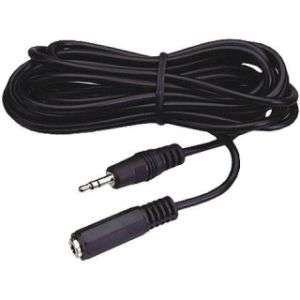 50 ft 3.5mm 1/8 audio computer speaker extension cable  