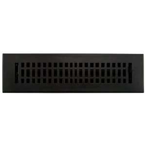  Cast Iron Wall Register with Louvers  2 1/4 x 12 (3 5/8 