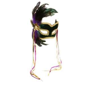Lets Party By Forum Novelties Inc Mardi Gras Feather Couples Mask 