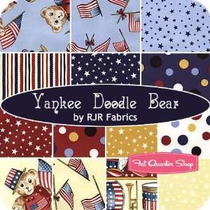  Yankee Doodle Bear Fat Quarter Bundle   Bear with Me for 