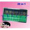 30 x Nail Drill Assorted Bits Set For Manicure Pedicure  