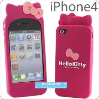 NEW HelloKitty Silicon Case Cover Skin Bag Accessory for Apple Iphone 