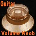   Tone Control Knob for Guitar Bass Parts Black Plastic Speed New  