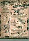 1954 Print Ad Berkeley Radio Control Planes Model Kits