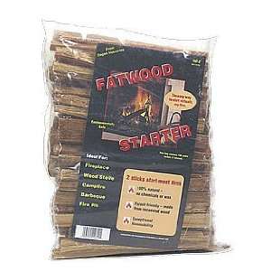  Fatwood Fire Starter In Poly Bag