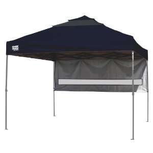 Quik Shade Summit 100 with Half Wall Instant Canopy (Blue/Grey), 10 