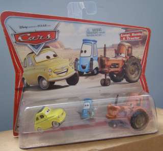 Disney Pixar CARS Luigi Guido & Tractor Desert Series 1  