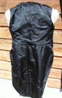 Depression NRA Long Tail Mourning Frock Coat Tuxedo 38 32x31   2 piece 