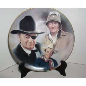  JOHN WAYNE COLLECTOR PLATE #2999 OUT OF 10,000 WORLD WIDE 
