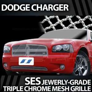 2006 2010 Dodge Charger SES Chrome Mesh Grille (TOP ONLY 