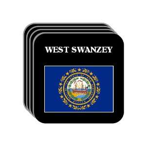  US State Flag   WEST SWANZEY, New Hampshire (NH) Set of 4 