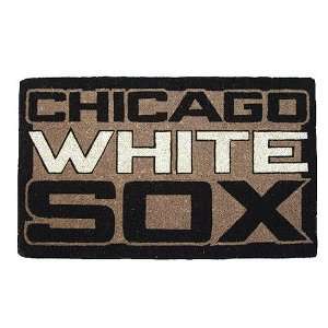  Chicago White Sox 18x30 Welcome Mat (Bleached) Sports 