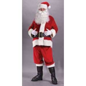  Santa Suit Velvet Costume Plus size Toys & Games