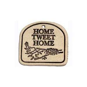  Amaranth Stoneware Ltd Home Tweet Home Plaque Handcrafted 