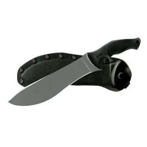  New Kershaw Outcast Fixed Blade Tini Blk Plain Clip Point 