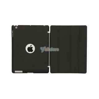 Smart Cover With Hard Back Shell For Ipad 2 Black