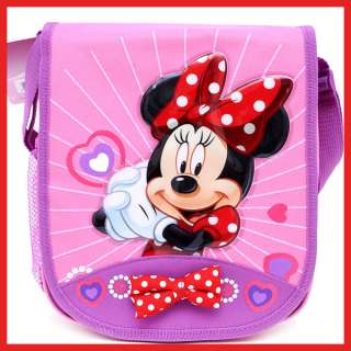Disney Minnie Mouse School Bag Lunch Snack  w/Big Bow  