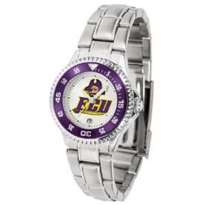  East Carolina Pirates Competitor Ladies Watch with Steel Band 