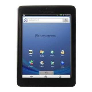 Pandigital Novel 2GB 7 Inch WiFi Multimedia Android Tablet and Color 