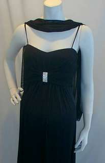 New Long Black Gathered Pin Maternity Dress XS Formal Maxi Dresses 